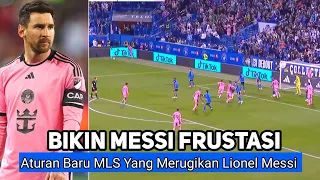 "Bikin Messi Frustasi.." Inilah Aturan MLS bikin Messi Dikeluarkan dari  Lapangan