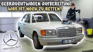 Transformation der Oldtimer S Klasse! | AUTOLACKAFFEN