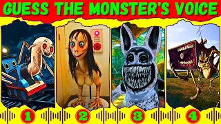 Guess Monster Voice New World Spider Thomas, Momo, Zoonomaly, MegaHorn Coffin Dance