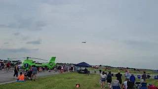 F/18 Super Hornet flyby at the Dayton Air Show
