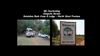 Campsite Review 2 - Rotsinbos Bush Camp & Lodge - North West - South Africa - DG Overlanding