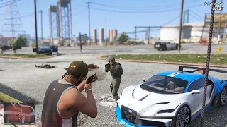 GTA V - Drug Deal Ambush + 10 Star Wanted Level Escape(RDE 4.0.2)