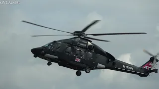 Airbus Helicopters H175M arrival at RIAT 2022