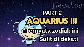 Misteri Zodiak Aquarius !!! Sulit Didekati. Mengapa ?? - Hexsalogi