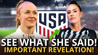 🥹ALI KRIEGER MADE AN IMPORTANT REVELATION! NOBODY WAS EXPECTING THIS! US WOMEN'S NATIONAL TEAM NEWS