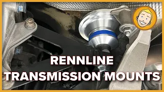 RENNLINE Transmission Mount Install on a Porsche Cayman S 987