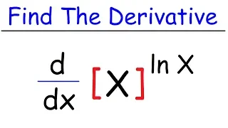 Finding Derivatives Using Logarithms - Differential Calculus