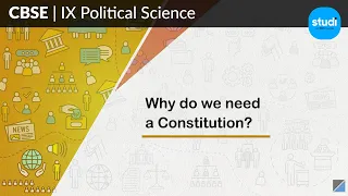 Why do we need a constitution? | CBSE | Class 9 | Tata Studi