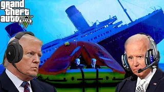 US Presidents Survive Titanic In GTA 5