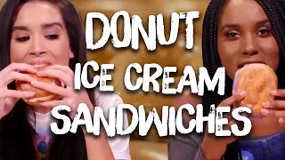 We Tried Ice Cream Donuts (Cheat Day)