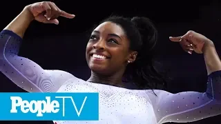 Simone Biles Makes History By Nailing Two Signature Moves And One Is Now Named After Her | PeopleTV