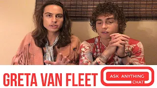 Greta Van Fleet's Josh Talks His Fro