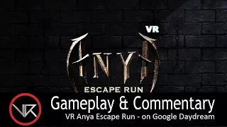 The VR Shop - VR Anya Escape Run - Google Daydream Gameplay