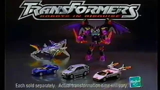 Transformers Action Figure Commercial - 2001