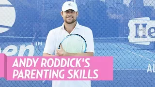 Andy Roddick Learned How to Ball Up Diapers After Brooklyn Decker Bashed His Skills