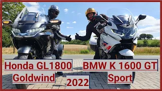 Honda GL1800 GOLD WING  &  BMW K 1600 GT Sport