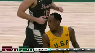 MBB | USF vs Santa Clara Highlights