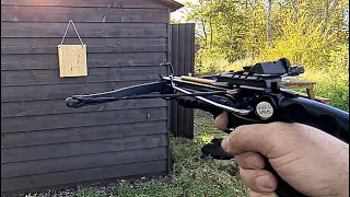 Cobra 80lb Self Cocking Aluminium Pistol Crossbow target practice