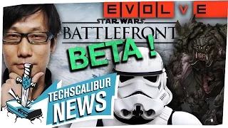 EVOLVE GRATIS zocken! I BYE BYE Hideo! I Battlefront Beta Start! - TECHSCALIBUR NEWS