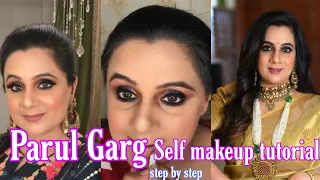 Parul garg self makeup tutorial