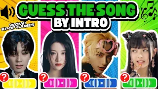 GUESS THE KPOP SONG BY INTRO 🎼 | Guess the KPOP SONG in 3 seconds | KPOP QUIZ 2024