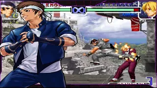 KOF 2002 VERSÃO PS2 (Room Hack) - SHINGO YABUKI COMBO 100% (3 BARRAS)