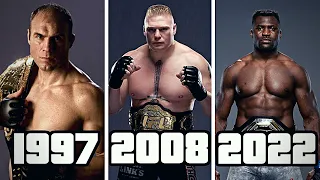 The UFC Heavyweight Champions From 1997 - 2022