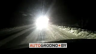 Вы такого еще не видели - в Гродно до тла сгорел Renault - огонь и последствия