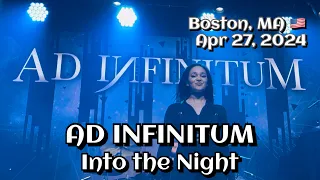 Ad Infinitum - Into the Night @Big Night Live, Boston, MA 🇺🇸 April 27, 2024 LIVE HDR 4K