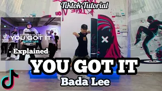 YOU GOT IT by Bada Lee | Tiktok Tutorial | Easy Step by step for beginners