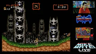 Super Ghouls n Ghosts pro ATTEMPT - Mike Matei Live