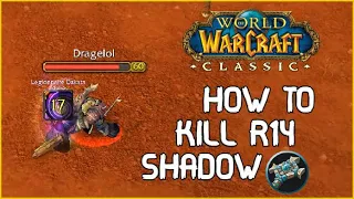 How To KILL a RANK 14 Shadow Priest | PvP WoW Classic
