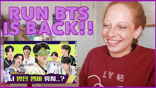 RUN BTS IS BACK!!! | Run BTS! 2022 Special Episode - Telepathy Part 1 | First Time Reaction