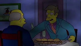 Steamed Hams but the fire already happened