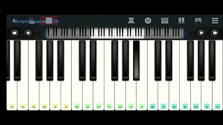 🐎🐎🐎Погоня🐎🐎из неуловимых мстителей 🐎🐎🐎mobile piano tutorial 👍👍👍