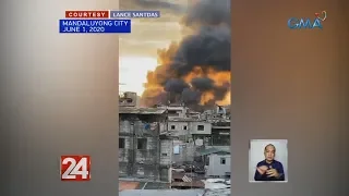 24 Oras: Sunog na tumupok sa 800 bahay, umabot sa general alarm