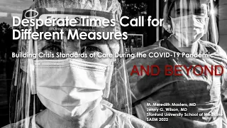 Building Crisis Standards of Care During the COVID-19 Pandemic