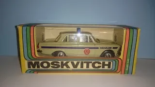 Москвич 412 милиция. масштаб 1:43