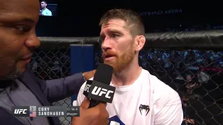 UFC 267: Cory Sandhagen Octagon Interview