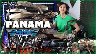 Panama - Van Halen | Drum cover by Kalonica Nicx