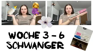 Meine Schwangerschaftssymptome Woche 3 - 6🤰/ So hab ich erfahren das ich Schwanger bin // alinaBerry