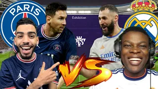 PSG vs REAL MADRID | UCL ROUND OF 16 🔥 9AL GAMES VS MACKIE PES HD | pes mobile