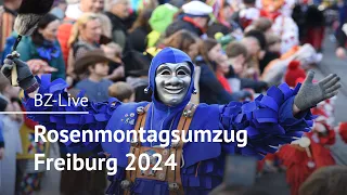 Rosenmontagsumzug in Freiburg 2024