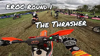 First Race On My 2023 KTM 125XC / 2023 EROC Round 1 The Thrasher