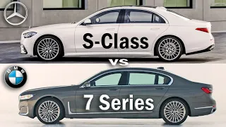 2021 Mercedes S-Class vs BMW 7 series, BMW vs Mercedes - Luxury saloon compare