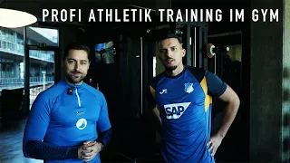 Profi Athletik Training mit Spieler der TSG Hoffenheim II