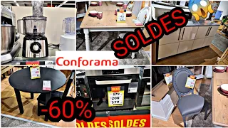 CONFORAMA🚨_SOLDES -60%😱BUFFET_TABLE_CONSOLE_CHAISE_ÉLECTROMÉNAGER.. 20.01.21 #CONFORAMA #SOLDES_2021