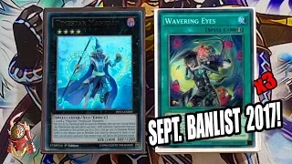 *YUGIOH* BEST! PENDULUM MAGICIAN DECK PROFILE! SEPTEMBER 18TH, 2017 BANLIST! 3X WAVERING EYES (GABE)