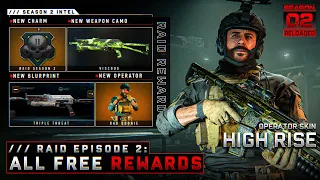 The 13+ NEW FREE REWARDS in Raid Episode 2 & How to Get Them (All Veteran/Normal Unlocks - Season 2)