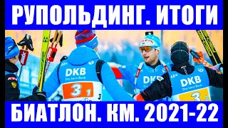 Биатлон. Кубок мира 2021-22. Итоги Рупольдинга. Проблема сохранения формы Александра Логинова.